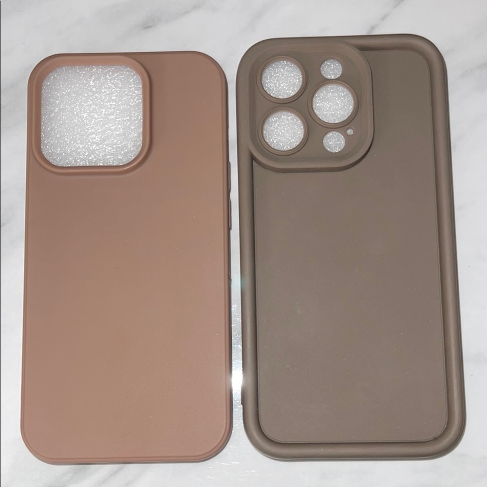 iPhone Set of Two IPhone 15 Pro Cases.
